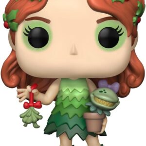 Funko Pop! Heroes: Holiday '24 – Poison Ivy - DC Comics - Figura in Vinile da Collezione - Idea Regalo - Merchandising Ufficiale - Giocattoli per Bambini e Adulti - Comic Books Fans