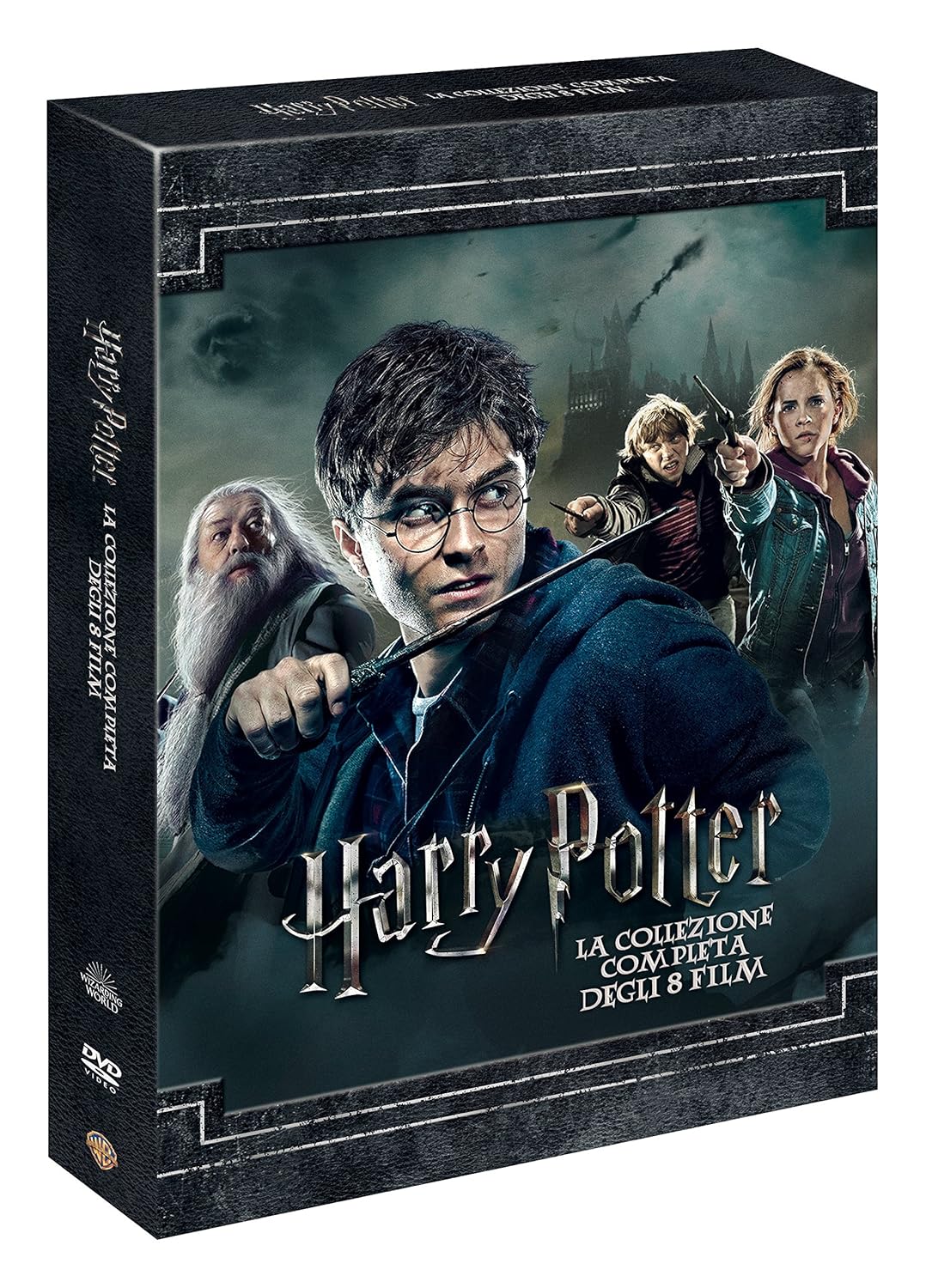 Collezione Harry Potter (Standard Edition) (8 Dvd), versione italiana e inglese [DVD]