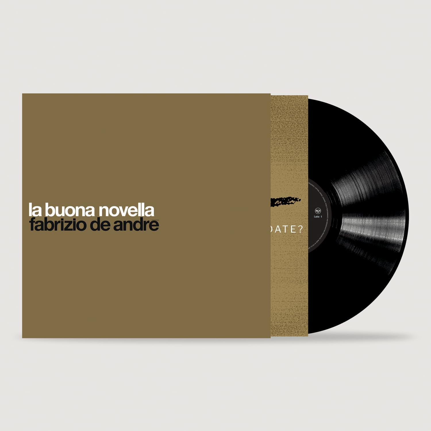 La buona novella (LP nero 180 gr. + nuovo libretto editoriale) - Edizione Way Point. Da dove venite... dove andate [Vinile] Fabrizio De Andre'