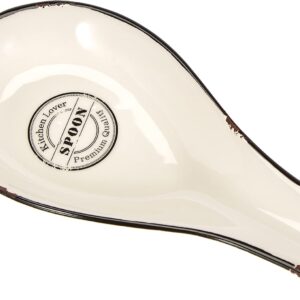Tognana Urban Chic Appoggiamestolo 24 cm, Stoneware, Bianco