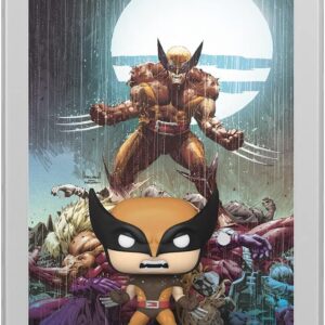Funko Pop! Comic Cover: Marvel - Wolverine - Figura in Vinile da Collezione - Idea Regalo - Merchandising Ufficiale - Giocattoli per Bambini e Adulti - Comic Books Fans - Figura per i Collezionisti