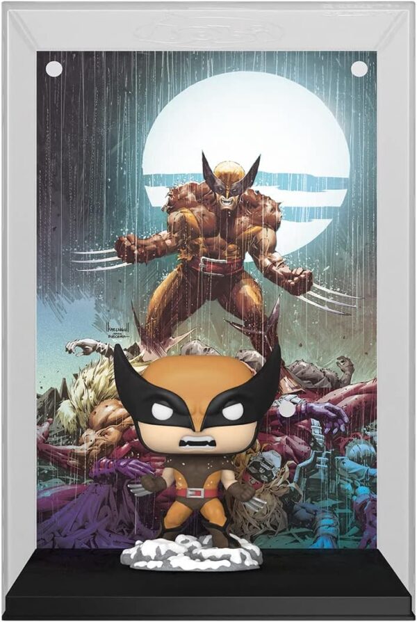 Funko Pop! Comic Cover: Marvel - Wolverine - Figura in Vinile da Collezione - Idea Regalo - Merchandising Ufficiale - Giocattoli per Bambini e Adulti - Comic Books Fans - Figura per i Collezionisti