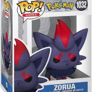 Funko Pop! Games: Pokemon - Zorua - Figura in Vinile da Collezione - Idea Regalo - Merchandising Ufficiale - Giocattoli per Bambini e Adulti - Video Games Fans - Figura da Collezione e da Esposizione
