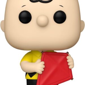 Funko Pop! Animation: Peanuts - Charlie Brown - CB With Kite - Classic Peanuts - Figura in Vinile da Collezione - Idea Regalo - Merchandising Ufficiale - Giocattoli per Bambini e Adulti