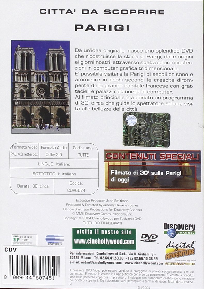 Parigi [DVD]