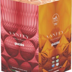 Guzzini - Vanity, Set 6 coppette colorate, in Bio-based SAN e Bio-based SMMA - ARIA