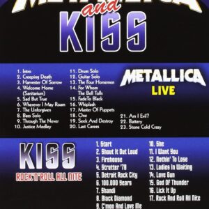 Metallica And Kiss - Live (2 Dvd) [DVD]