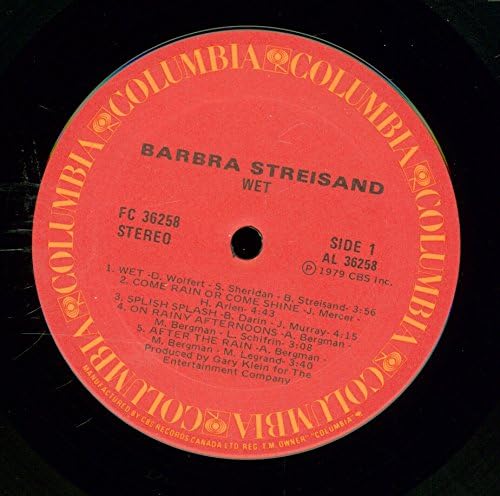 Wet [LP] [Vinile] Barbara Streisland