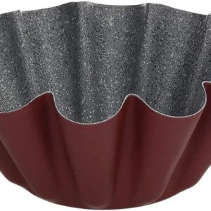 Tognana Sweet Cherry Stampo Budino cm 22, Acciaio al Carbonio, rosso