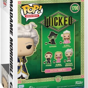 Funko Pop! Movies: Wicked - Madame Morrible - Figura in Vinile da Collezione - Idea Regalo - Merchandising Ufficiale - Giocattoli per Bambini e Adulti - Figura da Collezione e da Esposizione