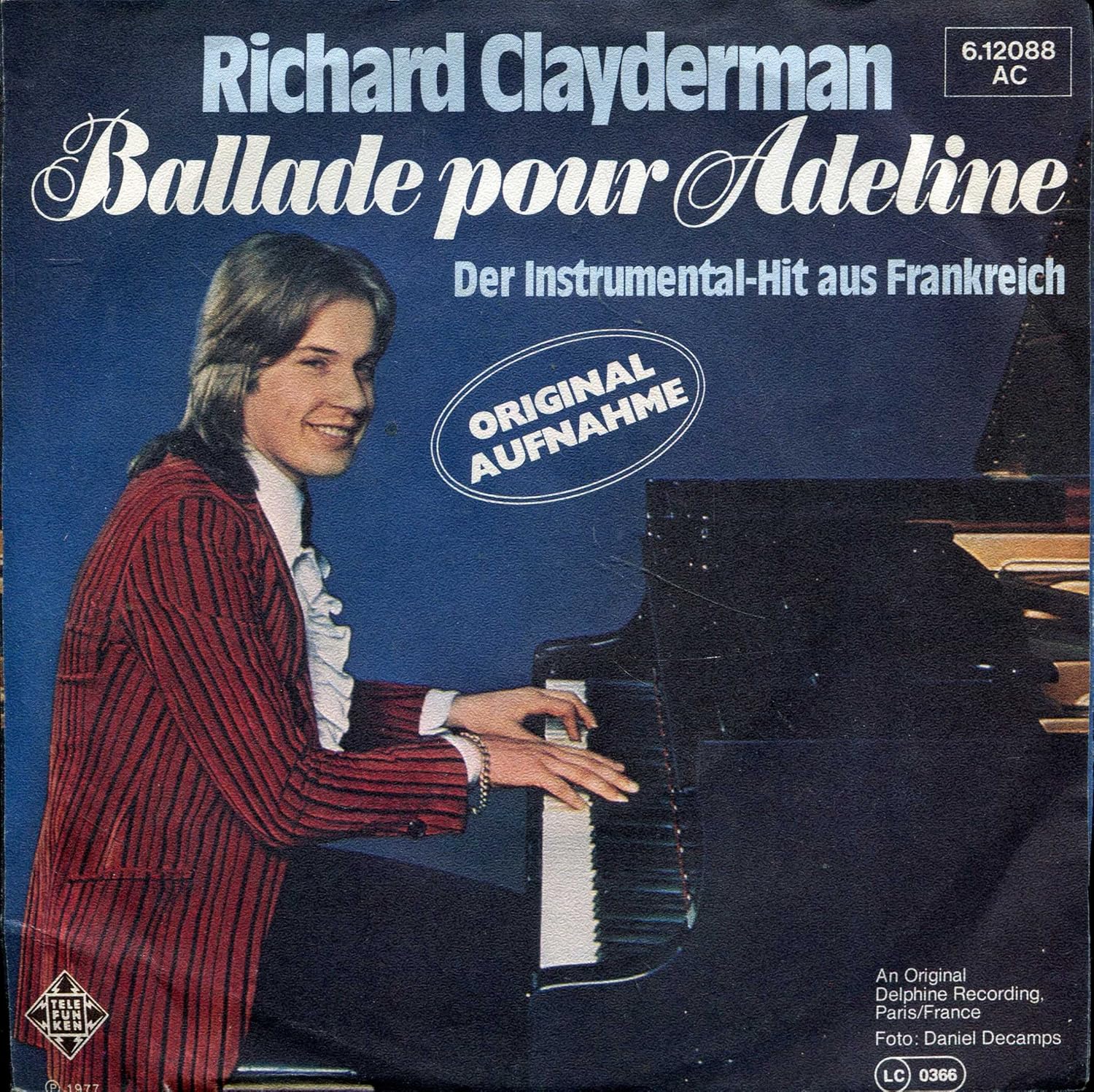 Ballade pour Adeline / 6.12088 [Vinile] CLAYDERMAN, Richard