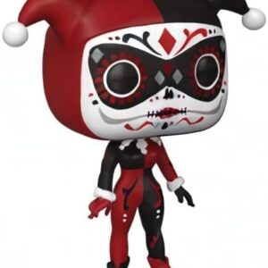 Funko Pop! Heroes: Dia De Los DC - Harley Quinn - DC Comics- Figura in Vinile da Collezione - Idea Regalo - Merchandising Ufficiale - Giocattoli per Bambini e Adulti - Comic Books Fans