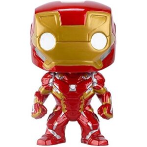 Funko 7224 Pop! Vinile Marvel Capitan America Iron Man