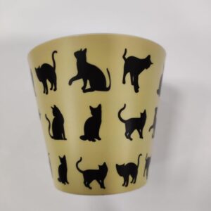 quy cup Espresso – 100% Design Italiano Realizzata in R-pet (Recycled Pet) per uso alimentare Tazzina da 90 ml (coperchio non incluso)