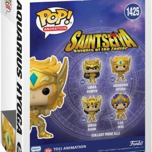 Funko Pop! Animation: Saint Seiya - Gold Aquarius Cygnus Hyoga - Figura in Vinile da Collezione - Idea Regalo - Merchandising Ufficiale - Giocattoli per Bambini e Adulti - Anime Fans