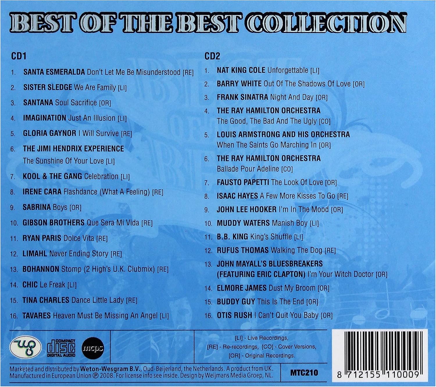 best of the best col [Audio CD] best of the best collection -