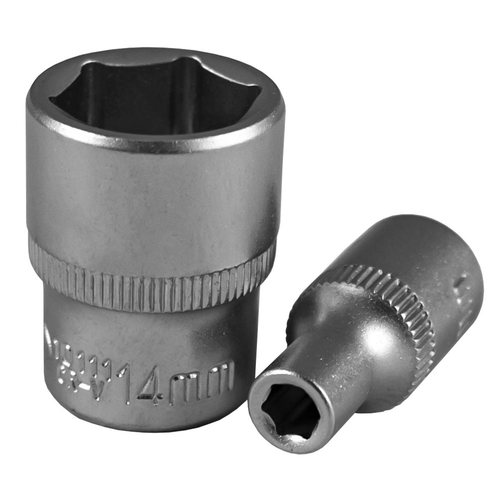 BUSSOLA ESAGONALE 1/4" 6MM - ZINCATO