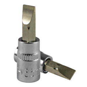 TESTE PER MANICO GIRAVITE (SL) 4MM, CROMATA