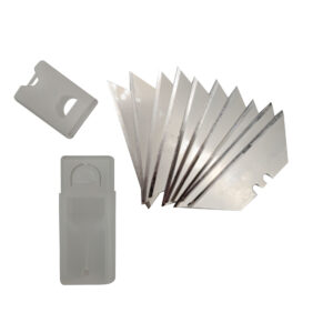 SET DI 10 LAME A TRAPEZIO DI RICAMBIO PER RIF.54331
