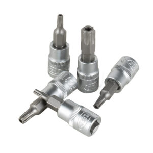 SET DI INSERTI TORX 1/4” ANTIMANOMISSIONE