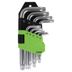SET DI 9 UGELLI TORX  (CORTI)
