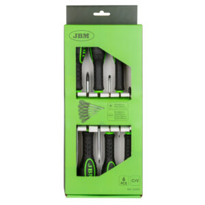 SET DI 6 CACCIAVITI (2 A CROCE + 4 A TAGLIO)