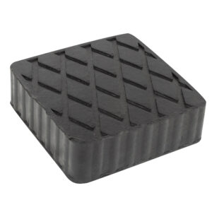 TAMPONE IN GOMMA PER PONTE SOLLEVATORE120X120X35MM