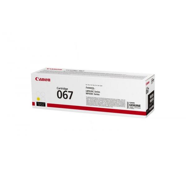 ORIGINAL Canon toner giallo 067 y 5099C002 ~1250 Seiten