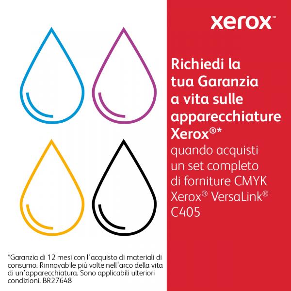 ORIGINAL Xerox toner nero 106R03528 VersaLink C405 ~10500 Seiten
