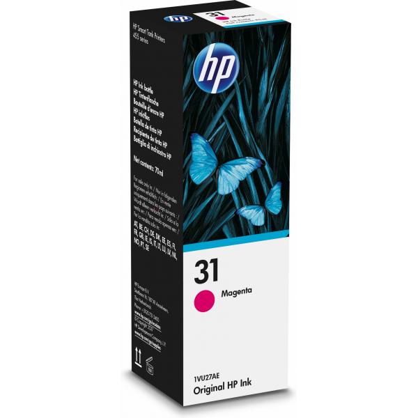 ORIGINAL HP Cartuccia d'inchiostro magenta 1VU27AE 31 ~8000 Seiten 70ml
