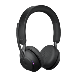 Evolve2 65, cuffie black , Microsoft Teams, USB-A, Ladestation