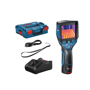 Termocamera GTC 400 C Professional, 12Volt, rilevatore termico blu / black , Li-Ionen-batteria 2,0Ah, L-BOXX