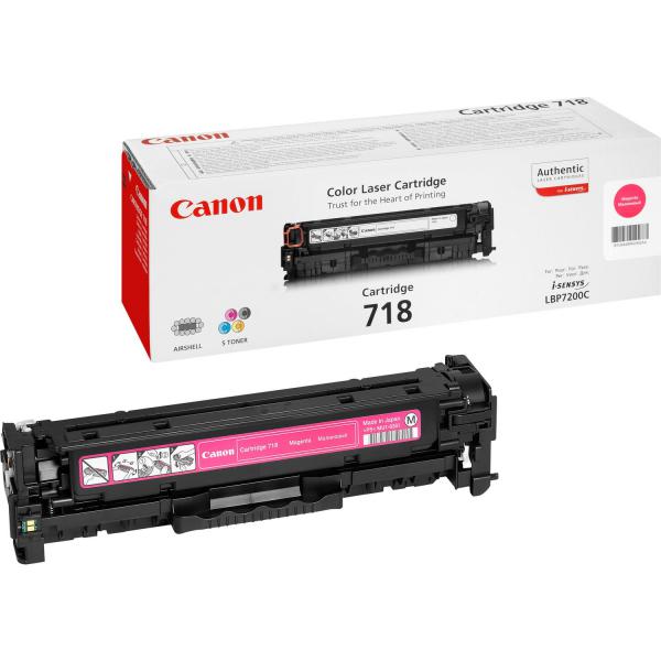 ORIGINAL Canon toner magenta 718 M 2660B002 ~2900 Seiten