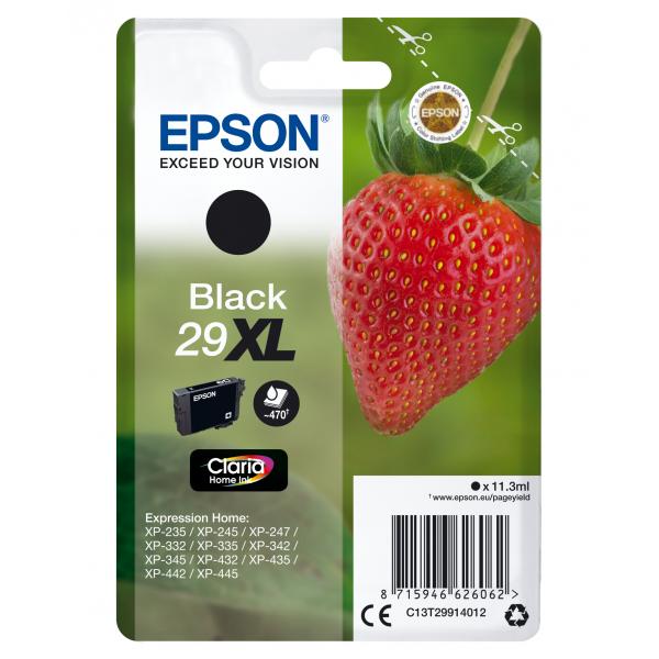ORIGINAL Epson Cartuccia d'inchiostro nero C13T29914012 29 XL ~470 Seiten XL