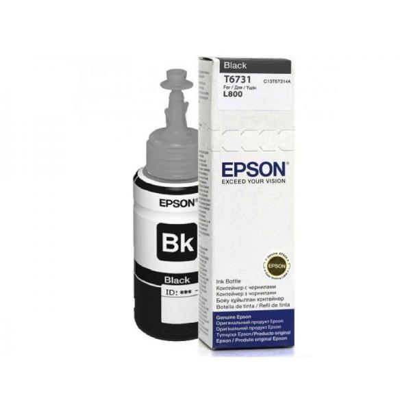 ORIGINAL Epson Cartuccia d'inchiostro nero C13T67314A 673 70ml