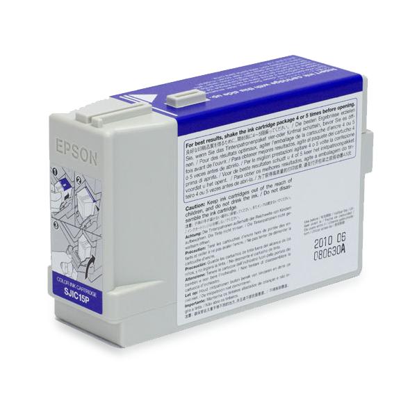 ORIGINAL Epson Cartuccia d'inchiostro differenti colori C33S020464 SJIC15P 3 colori