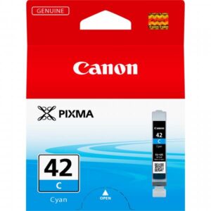 ORIGINAL Canon Cartuccia d'inchiostro ciano CLI-42c 6385B001 ~600 Seiten 13ml