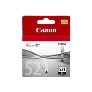 ORIGINAL Canon Cartuccia d'inchiostro nero CLI-521bk 2933B001 ~665 Seiten 9ml