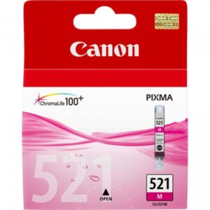ORIGINAL Canon Cartuccia d'inchiostro magenta CLI-521m 2935B001 9ml