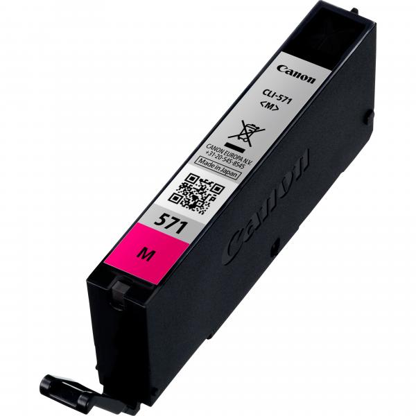 ORIGINAL Canon Cartuccia d'inchiostro magenta CLI-571m 0387C001 ~182 Seiten 6,5ml