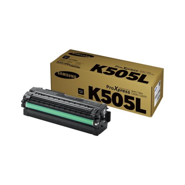 ORIGINAL Samsung toner nero CLT-K505L SU168A ~6000 Seiten