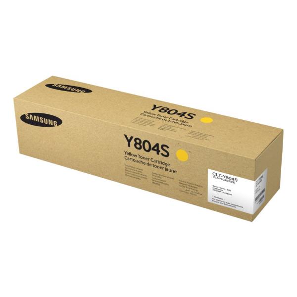 ORIGINAL Samsung toner giallo CLT-Y804S SS721A ~15000 Seiten
