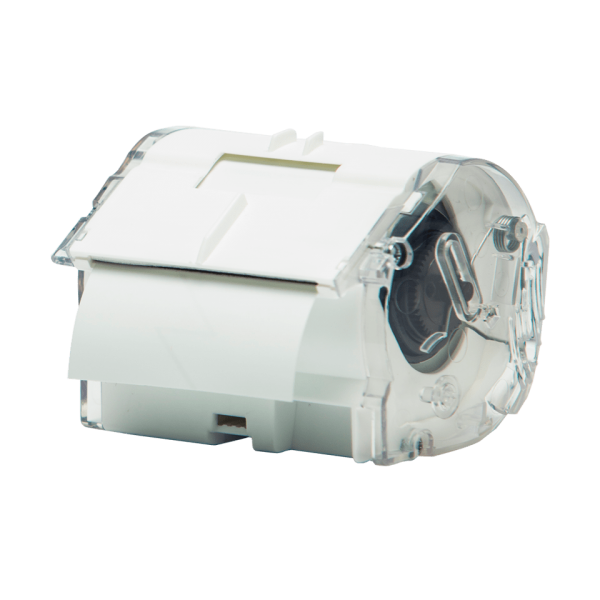 ORIGINAL Brother Etichette Bianco / Trasparente CZ-1005 50 mm Rotolo di etichette colorate 50 mm x 5 m, autoadesive