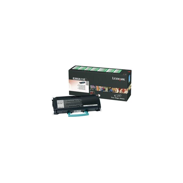 ORIGINAL Lexmark toner nero E260A11E E260/360/460/462 ~3500 Seiten