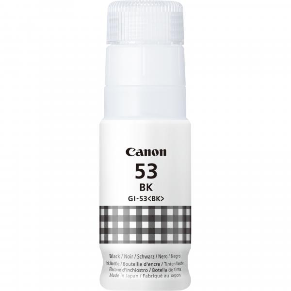 ORIGINAL Canon Cartuccia d'inchiostro nero GI-53bk 4699C001 ~3700 Seiten 60ml Serbatoio d'inchiostro GI-53BK Nero
