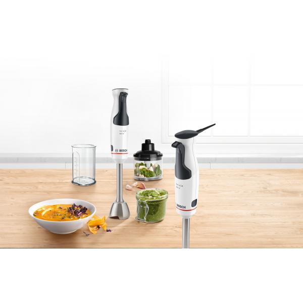 ErgoMixx Style MS6CM61V2, frullatore ad immersione acciaio inossidabile/ black , Inkl. Vakuum-Set