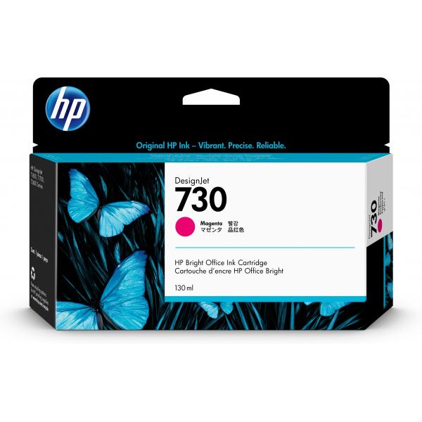 ORIGINAL HP Cartuccia d'inchiostro magenta P2V63A 730 130ml