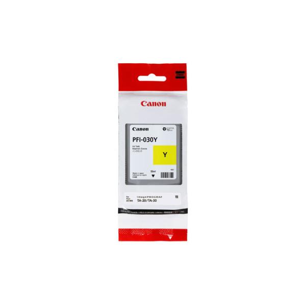 ORIGINAL Canon Cartuccia d'inchiostro giallo PFI-030Y 3492C001 55ml