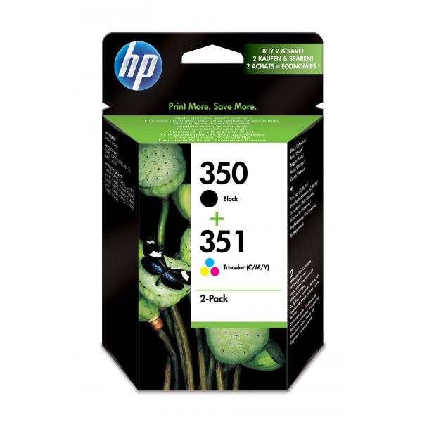 ORIGINAL HP Multipack nero / differenti colori SD412EE 350+351