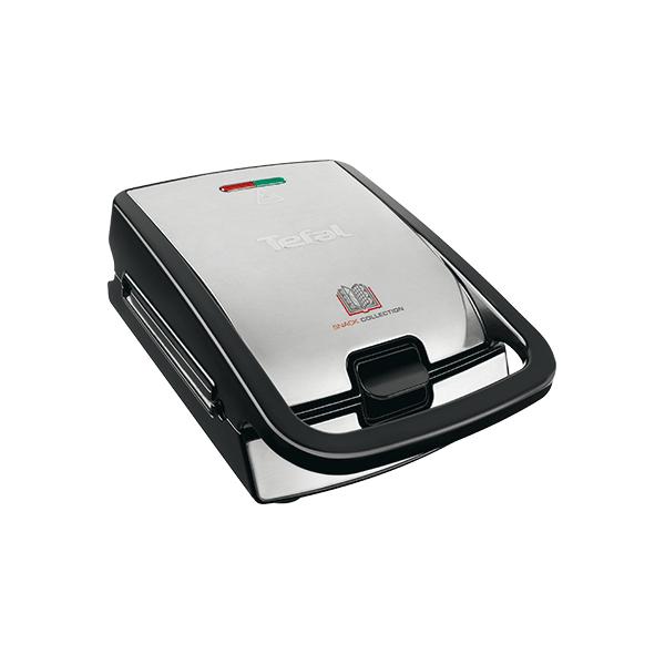 Tefal Snack Collection SW 852 D sandwich maker 700 W Black,Stainless steel